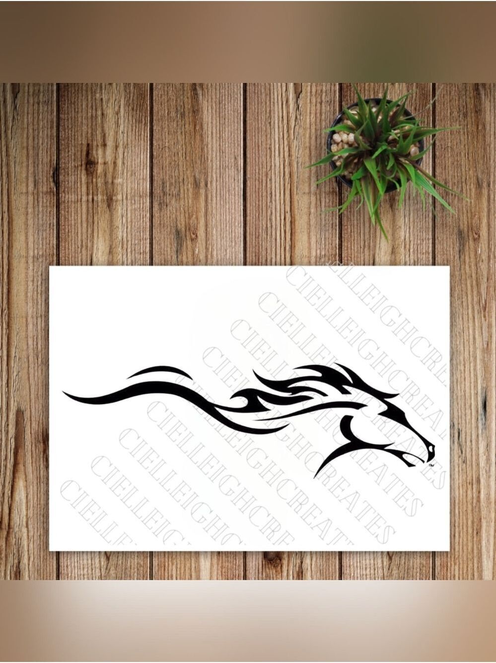 *2 for $20* Horse vinyl decal Sticker Handcrafted